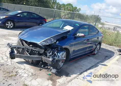 2018 Hyundai Elantra Value Edition from USA, damaged, VIN KMHD84LF7JU595565